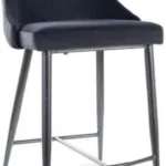 Abra Krzesło K399 bordowe/czarne